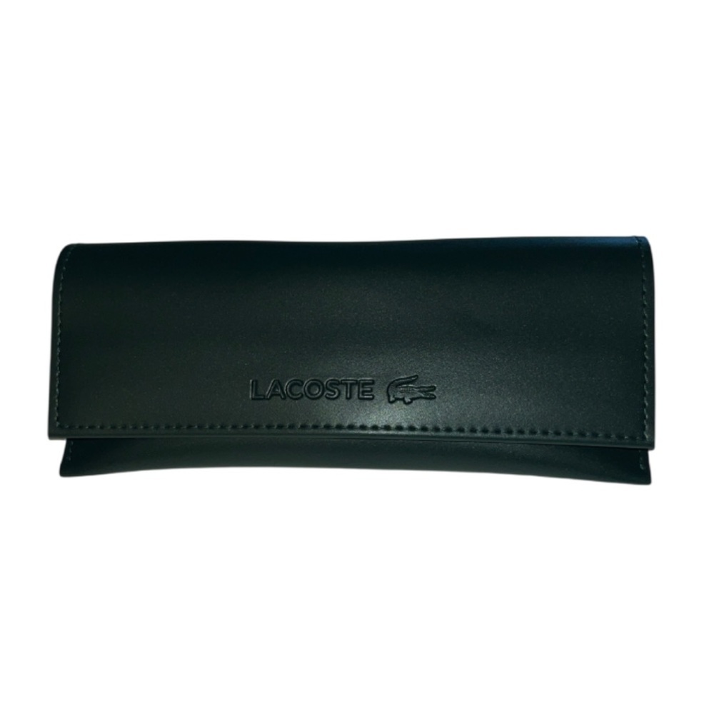 LACOSTE Sunglasses Case- Dark Green NWOT